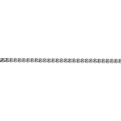 Men's LYNX Stainless Steel Box Chain Necklace