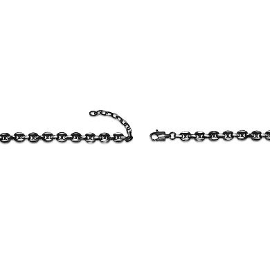 Men's LYNX Stainless Steel Mariner Chain Necklace