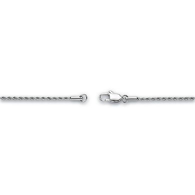 Men's LYNX Stainless Steel Rope Chain Pendant Necklace