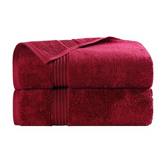 SUPERIOR Heritage 2 pc Egyptian Cotton Solid Bath Towel Set