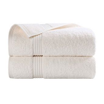 SUPERIOR Heritage 2 pc Egyptian Cotton Solid Bath Towel Set