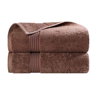 SUPERIOR Heritage 2 pc Egyptian Cotton Solid Bath Towel Set