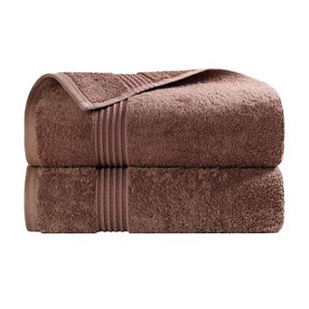 SUPERIOR Heritage 2 pc Egyptian Cotton Solid Bath Towel Set