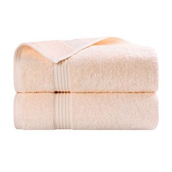 SUPERIOR Heritage 2 pc Egyptian Cotton Solid Bath Towel Set