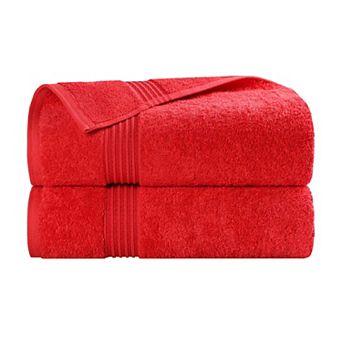SUPERIOR Heritage 2 pc Egyptian Cotton Solid Bath Towel Set