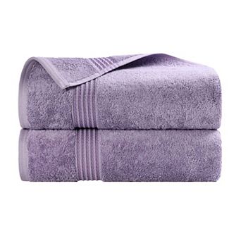 SUPERIOR Heritage 2 pc Egyptian Cotton Solid Bath Towel Set