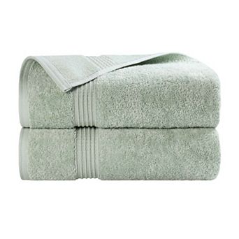 SUPERIOR Heritage 2 pc Egyptian Cotton Solid Bath Towel Set