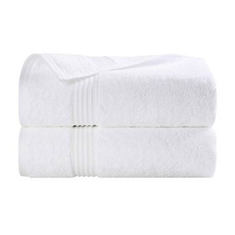SUPERIOR Heritage 2 pc Egyptian Cotton Solid Bath Towel Set
