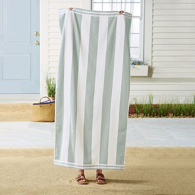 Madelinen® Edgartown Striped Oversized Beach Towel