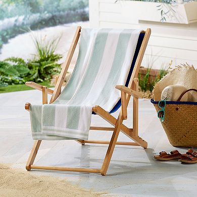 Madelinen® Edgartown Striped Oversized Beach Towel
