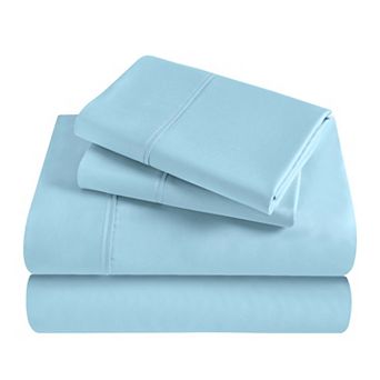 SUPERIOR Modal 300 Thread Count Lightweight Cooling Solid Extra Deep Pocket Bed Sheet Set