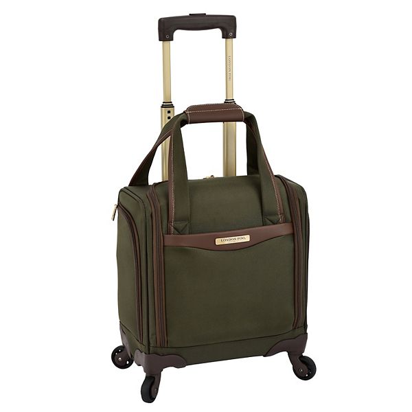 London Fog Oakwood 15-in. 4-Wheel Under Seat Bag - Olive
