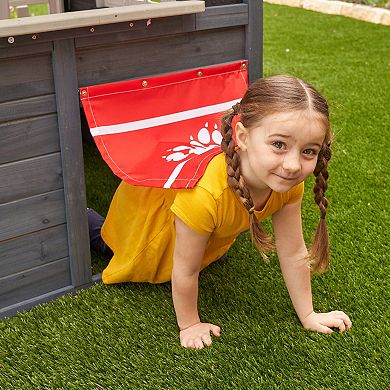 KidKraft Riverscape Wooden Playhouse with Working Doorbell
