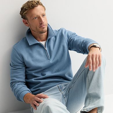 Men's Sonoma Goods For Life® Quarter Zip Sweatshirt
