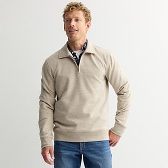 Men's Sonoma Goods For Life® Quarter Zip Sweatshirt