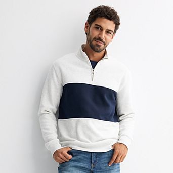 Men's Sonoma Goods For Life® Quarter Zip Sweatshirt