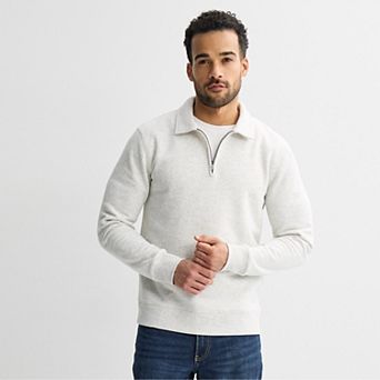 Men's Sonoma Goods For Life® Quarter Zip Sweatshirt