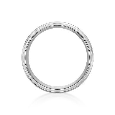 Men's LYNX Stainless Steel Lapis Abalone Shell Ring