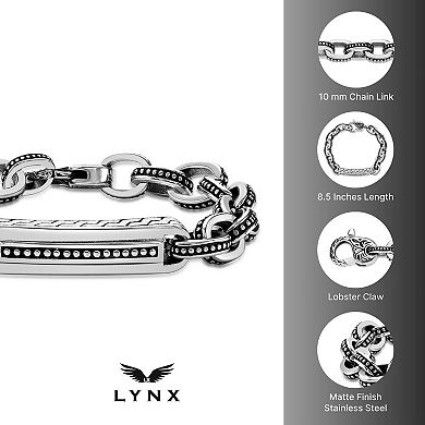 Men's LYNX Stainless Steel Bracelet