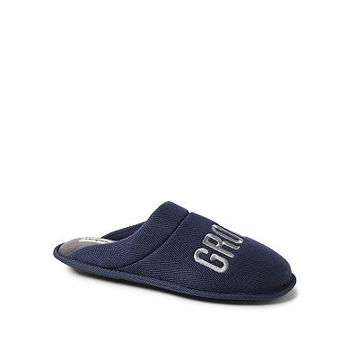 Dearfoams Tanner Groom Crew Groomsmen Men's Scuff Slippers