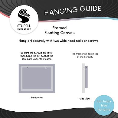 Stupell Home Decor Loving Elephant Family Hugs Watercolor Framed Canvas Wall Art