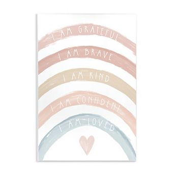 Stupell Home Decor Inspirational Confidence Rainbow Phrases Plaque Wall Art