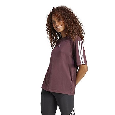 Women's adidas Essentials 3-Stripes Boyfriend Sportswear Tee