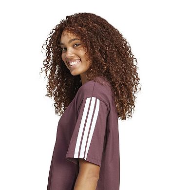 Women's adidas Essentials 3-Stripes Boyfriend Sportswear Tee