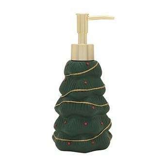 St. Nicholas Square® Tree Shaped Holiday Soap Pump