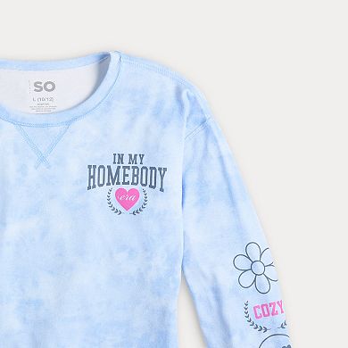 Girls 6-18 SO® Adaptive Cozy Oversized Graphic Tee