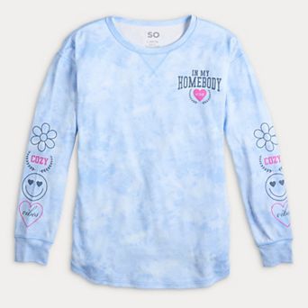 Girls 6-18 SO® Adaptive Cozy Oversized Graphic Tee