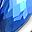 Gold Tone Blue