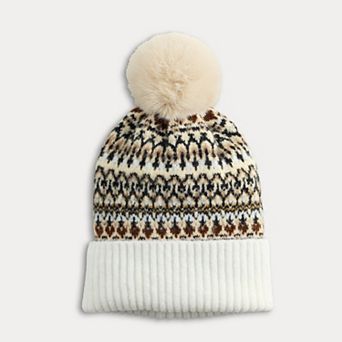 Women's Sonoma Goods For Life® Fair Isle Beanie
