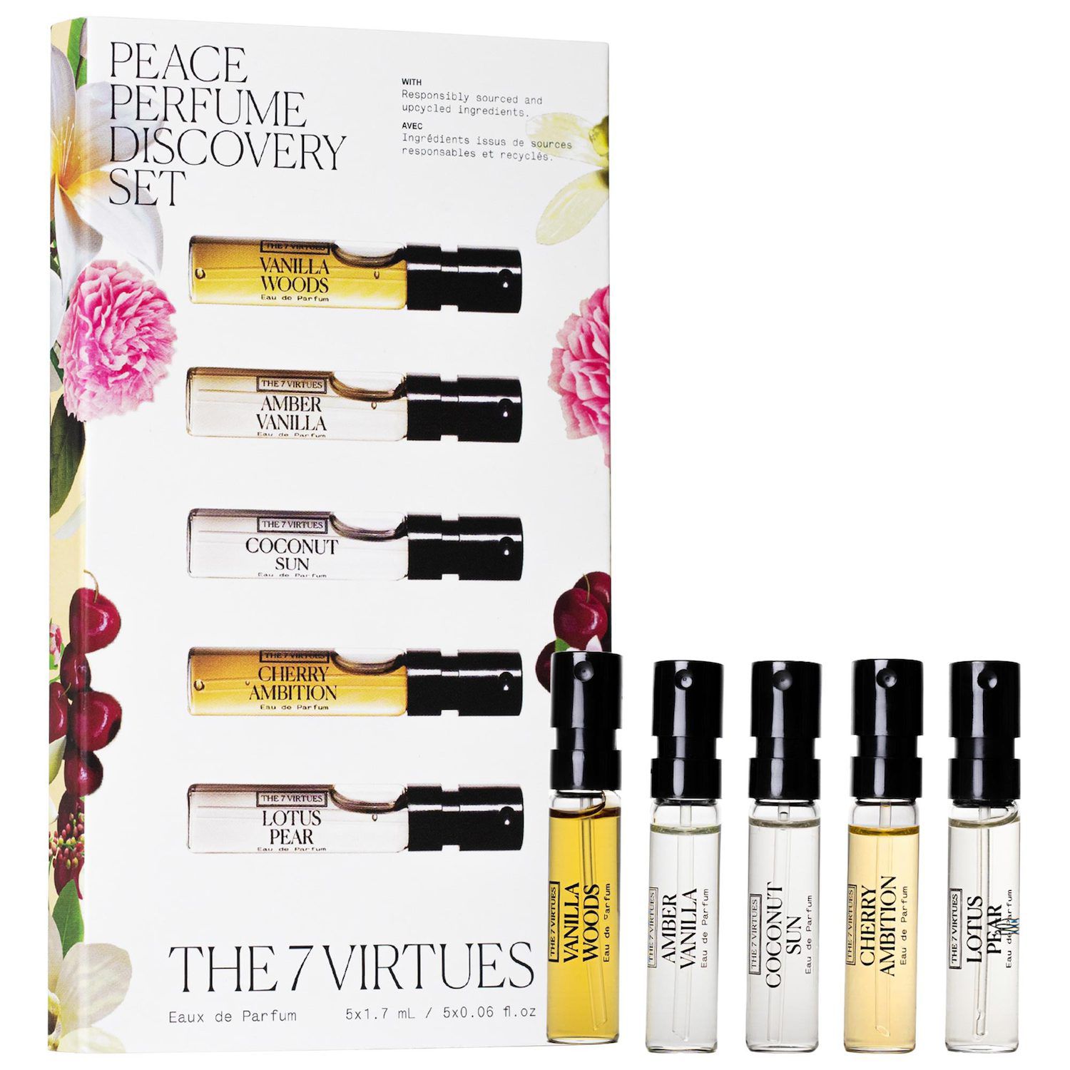 The 7 Virtues Peace Perfume Sampler Discovery Set