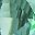 Silver Tone Green