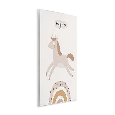 Stupell Home Decor Magical Unicorn & Rainbow Wall Plaque