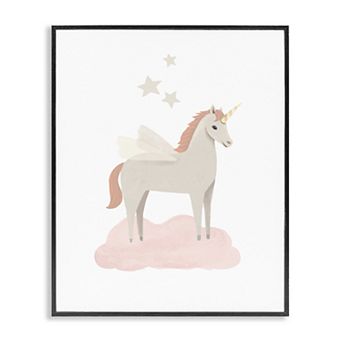 Stupell Home Decor Unicorn Framed Wall Art