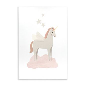 Stupell Home Decor Unicorn & Stars Wall Art