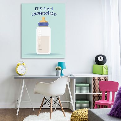 Stupell Home Decor It's 3am Somewhere Phrase Wall Art