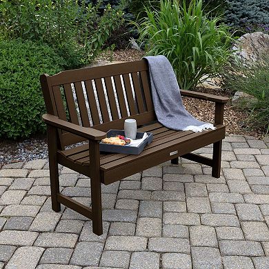 Highwood USA 1 Lehigh 4-ft. Garden Bench, 2 Lehigh Garden Chairs & 1 Conversation Table Set
