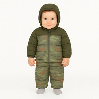 Baby Boy Carter's 2 pc Insulated Snowsuit with Hood