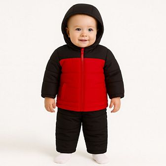 Baby Boy Carter's 2 pc Insulated Snowsuit with Hood