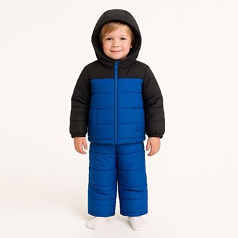 Toddler Boy Carter's 2 pc Insulated Snow Suit with Hood