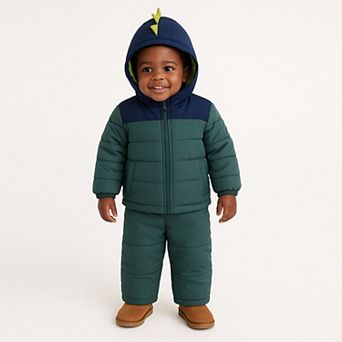 Baby Carter's 2 pc Snowsuit Including Bib Pant