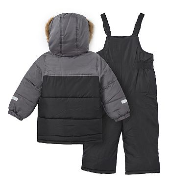 Toddler Carter's 2-pc. Snowsuit Set with Bib Pant & Hooded Jacket