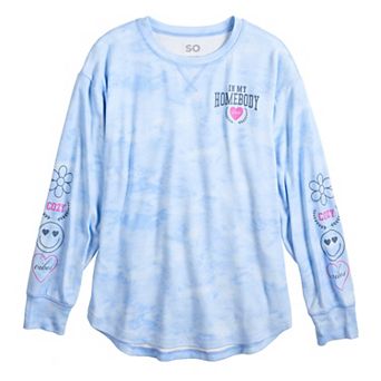 Girls 6-20 SO® Cozy Oversized Graphic Tee in Regular & Plus Size