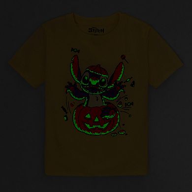 Girls 7-16 Disney's Stitch Halloween Graphic Tee