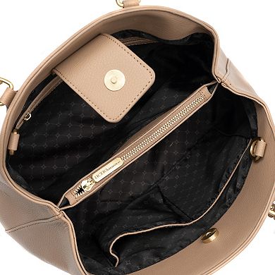 BCBGeneration Triple Entry Satchel Bag