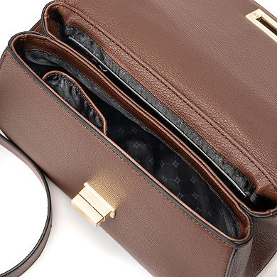 BCBGeneration Turn Lock Flap Top Handle Crossbody Bag