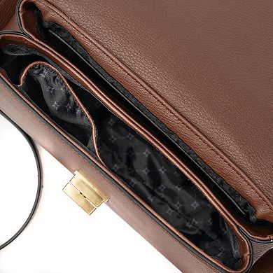 BCBGeneration Turn Lock Flap Top Handle Crossbody Bag